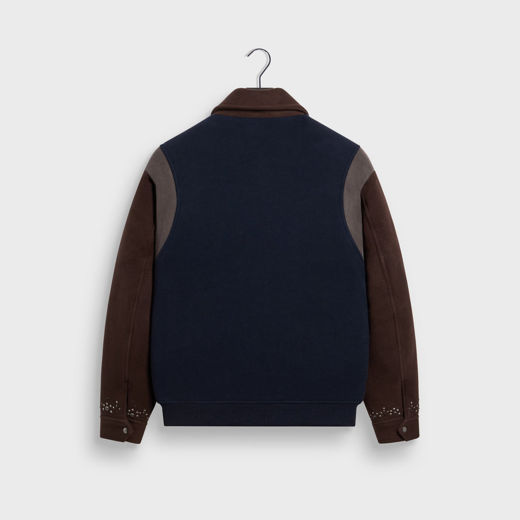 Kith Melton Wool Studded Varsity Jacket - Eve