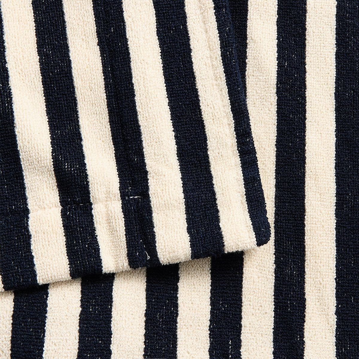 Tekla Hooded Bathrobe - Humbug Stripes