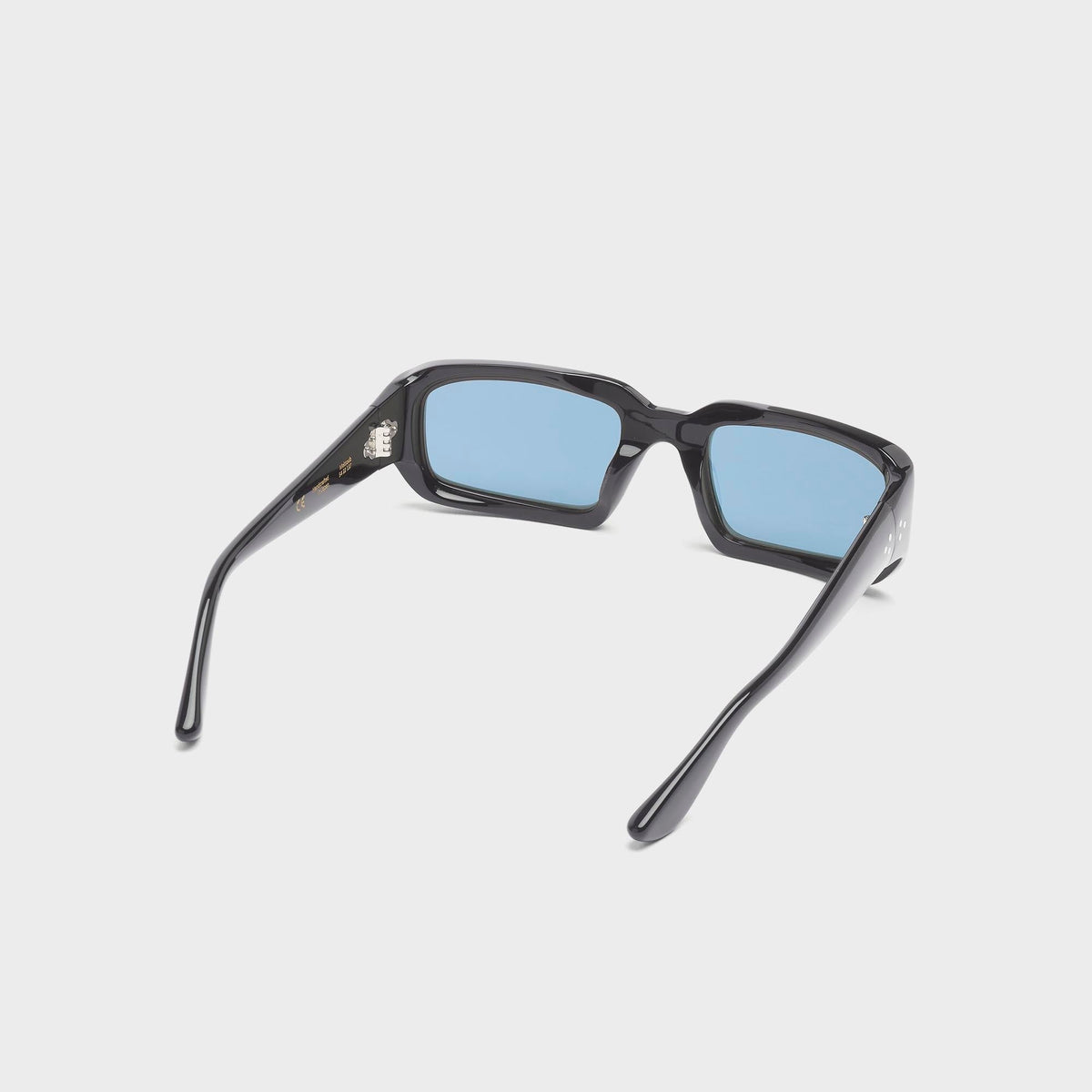 Port Tanger Mektoub Sunglasses - Black / Rif Blue
