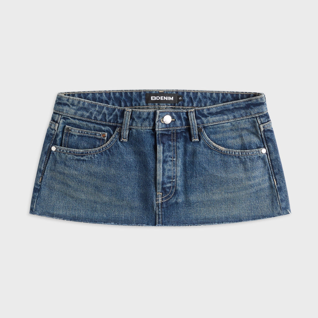 EB Denim Arden Micro Mini Skirt - Arrowwood