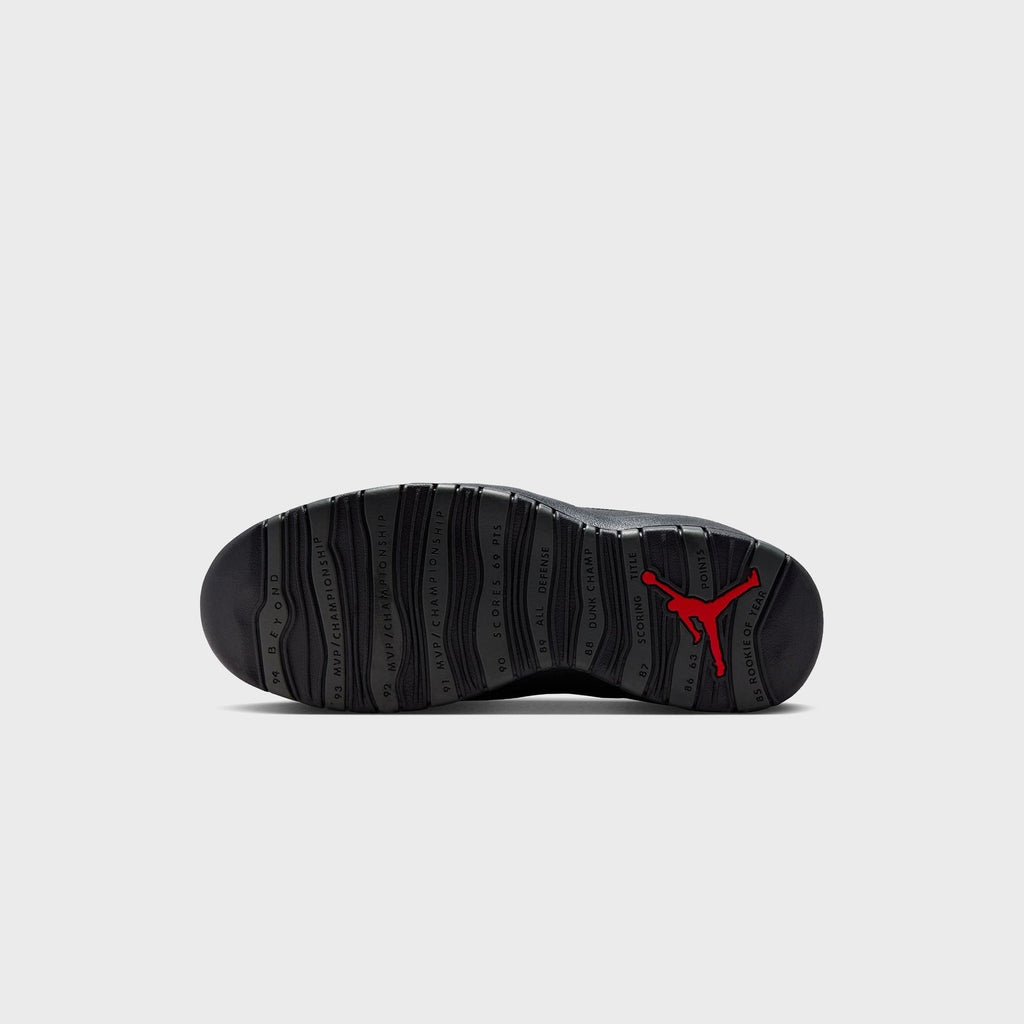 Jordan Air Jordan 10 Retro - Charred Grey / True Red / Black