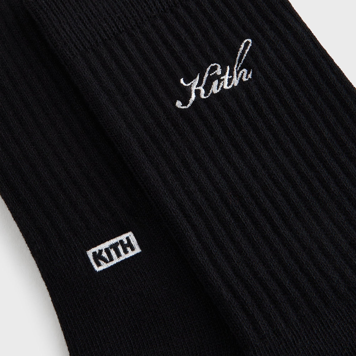 Kith 3-Pack Script Cotton Crew Socks - Multi