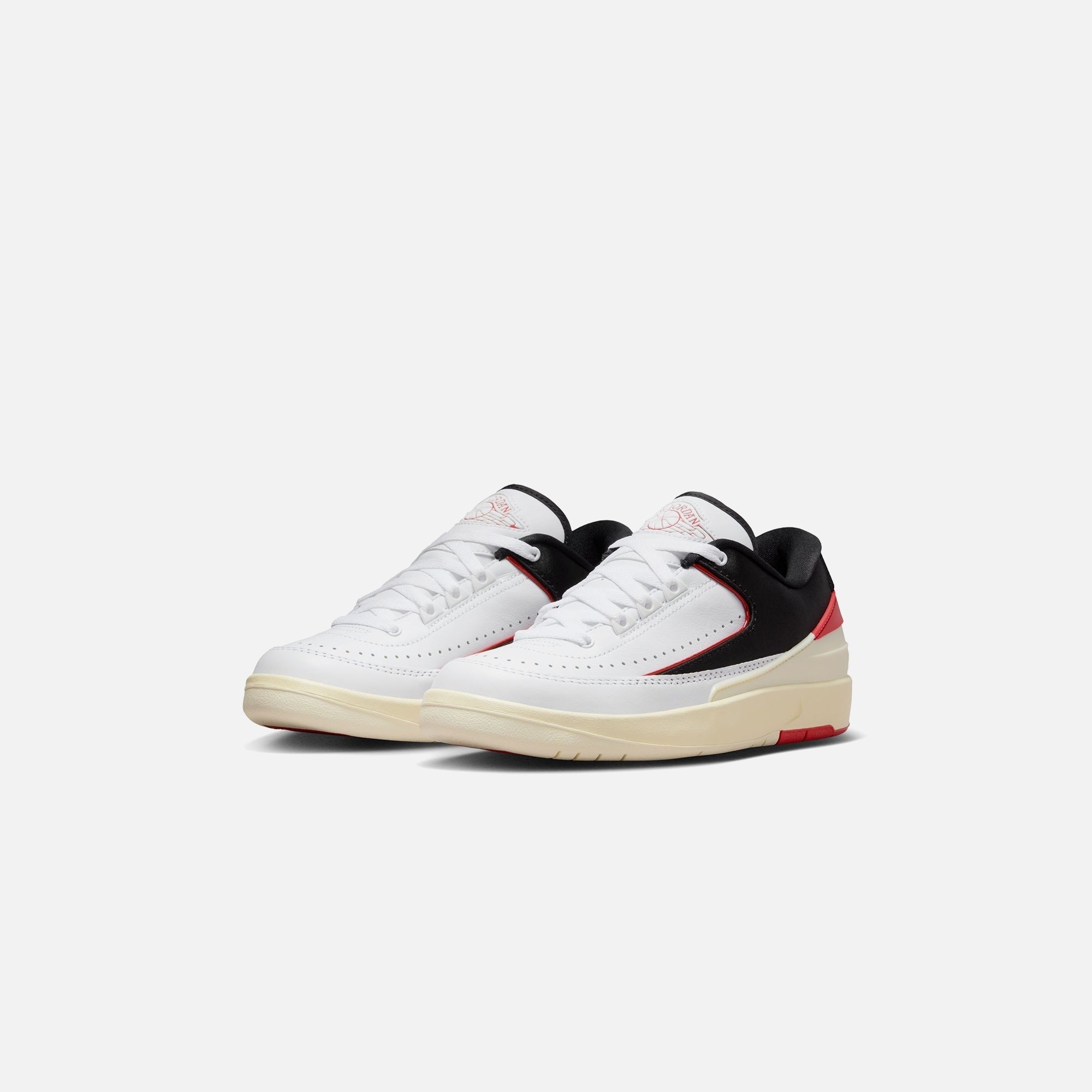 Nike WMNS Air Jordan 2 Retro Low - White / University Red / Black / Coconut Milk