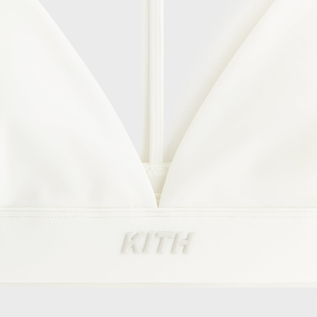 Kith Women Enhance Teoni Triangle Bra - White