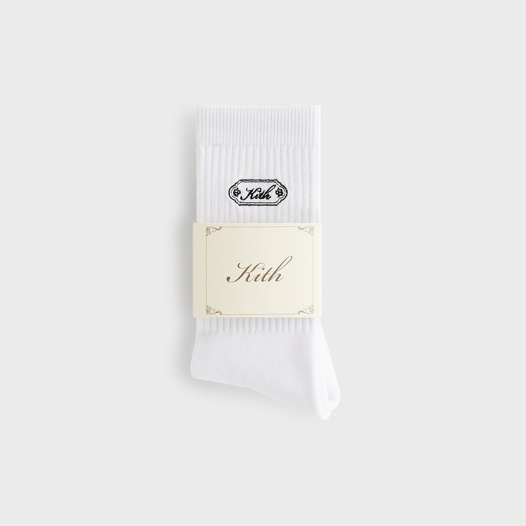 Kith 3-Pack Script Plaque Crew Socks - Multi