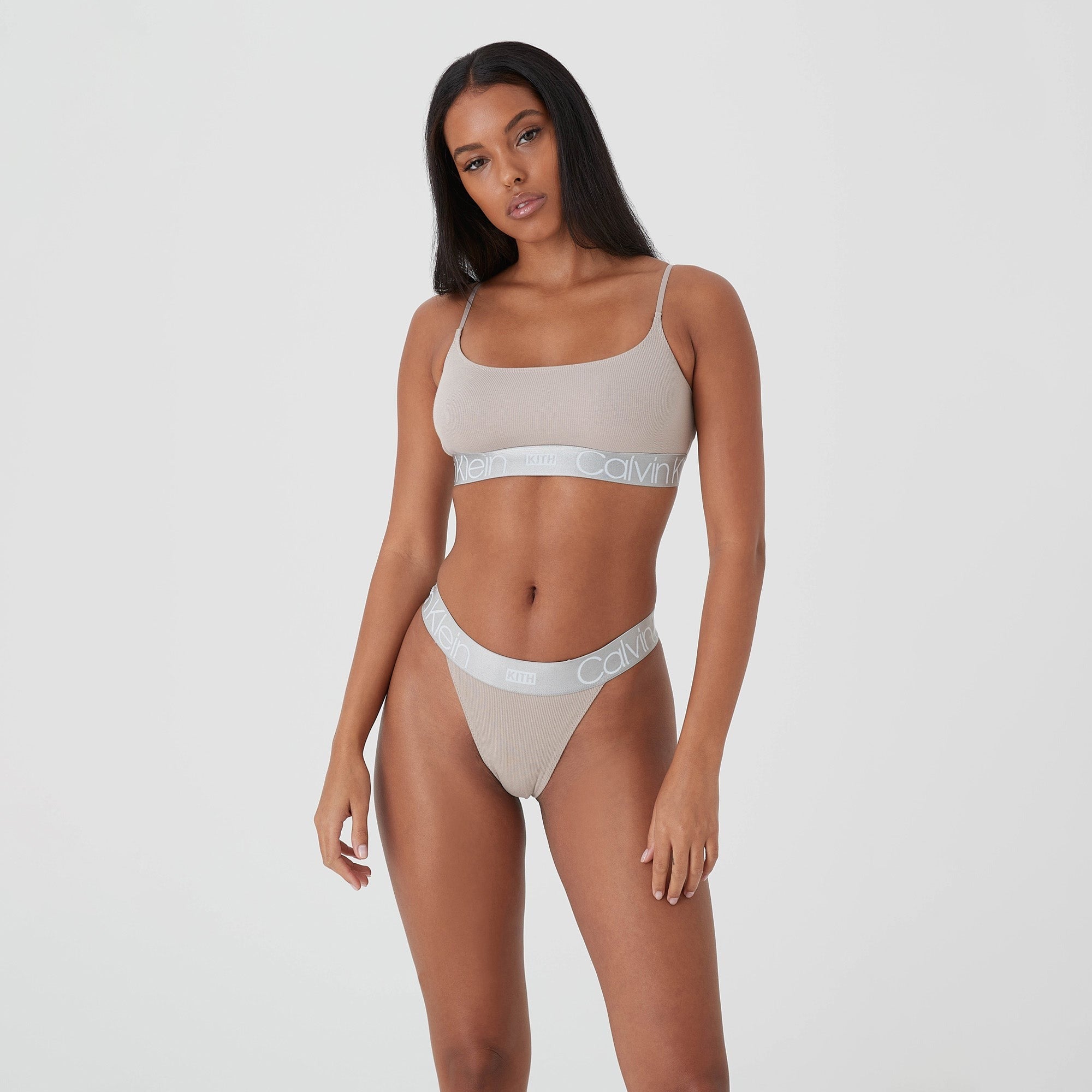 Kith Women for Calvin Klein Seasonal High Leg Tanga - Molecule