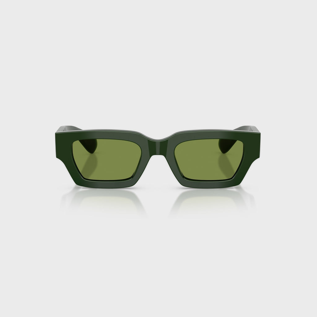 Oliver Peoples x Jil Sander Edition 6 Sunglasses - Dark Green / Green