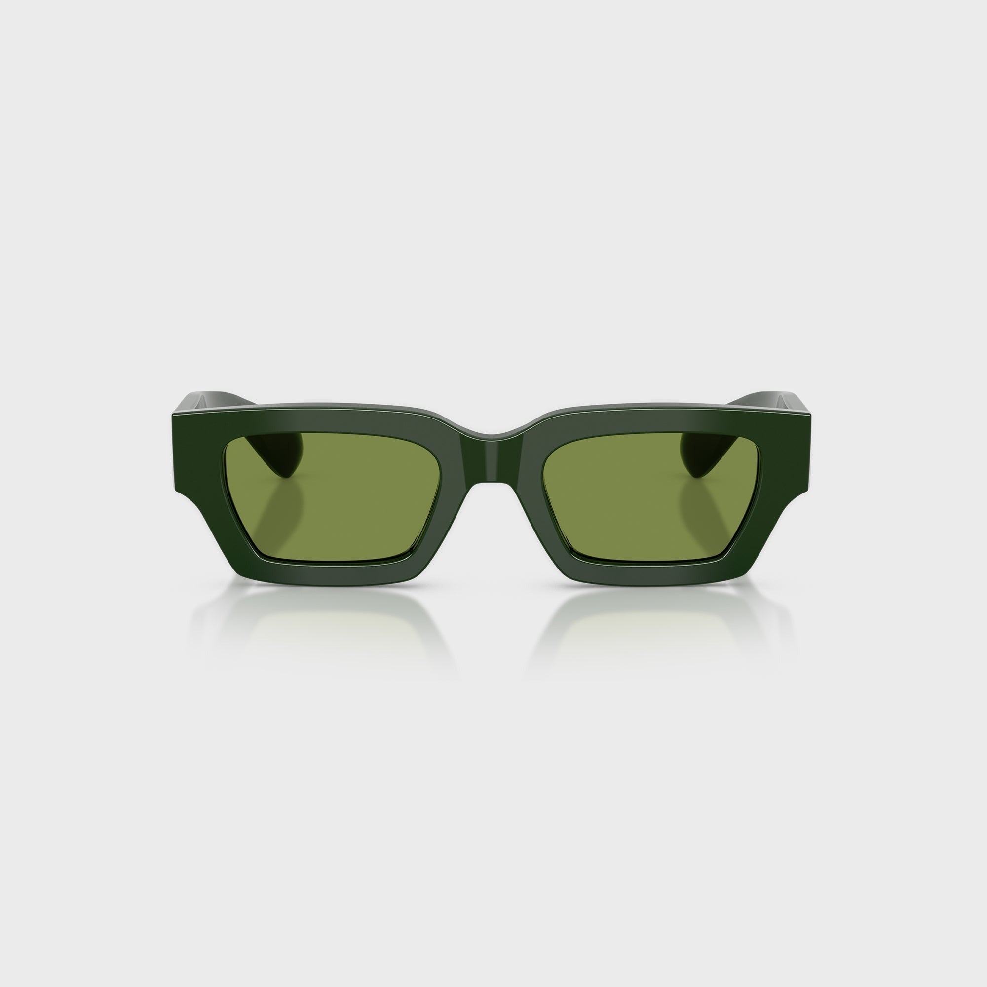 Oliver Peoples x Jil Sander Edition 6 Sunglasses - Dark Green / Green