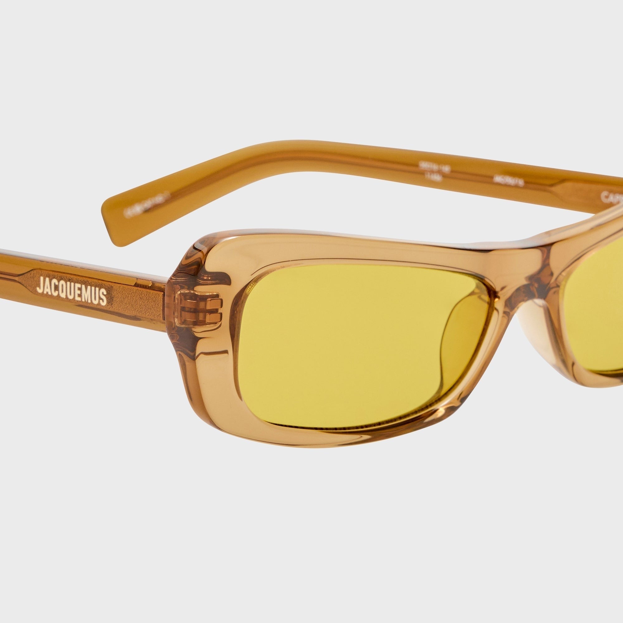 Jacquemus Capri Frames - Shiny Brown / Light Gold / Ochre