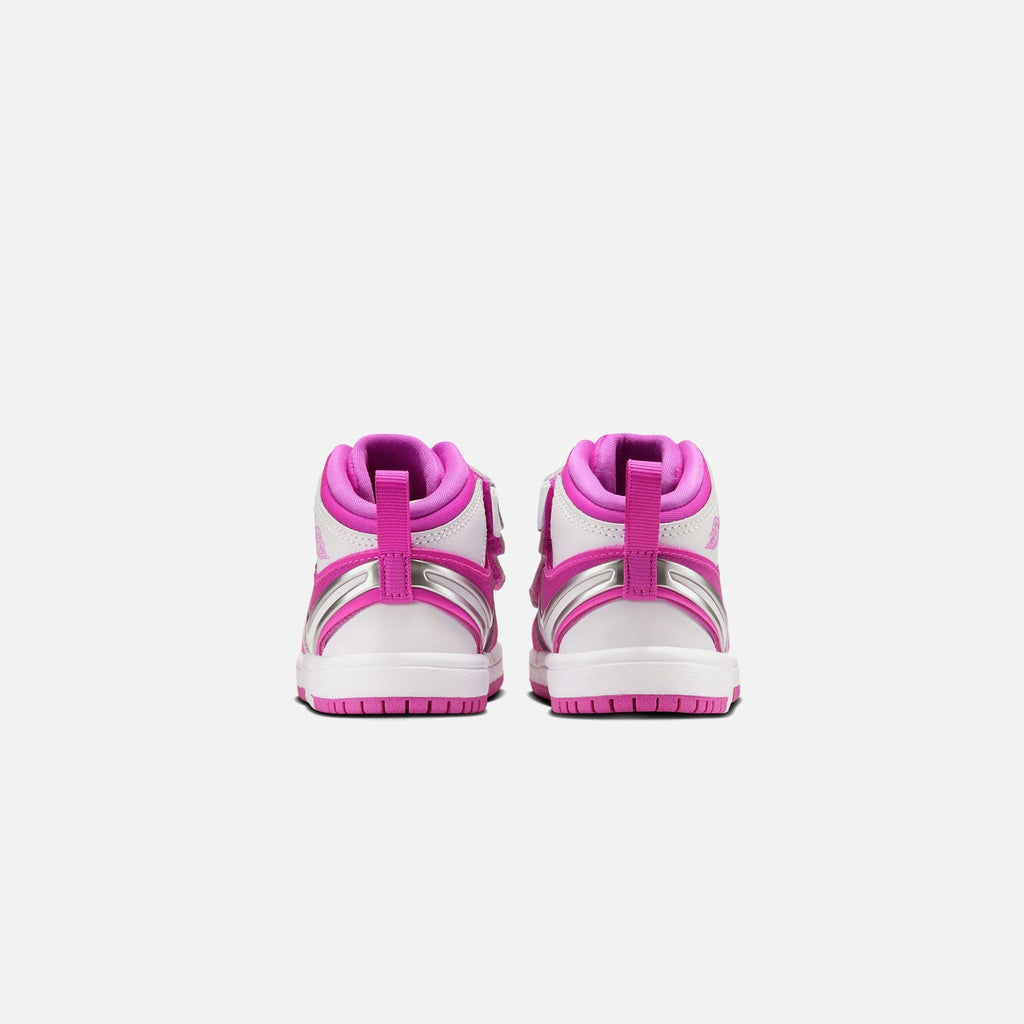 Jordan TD Air Jordan 1 Mid RM Easyon - Fire Pink / White