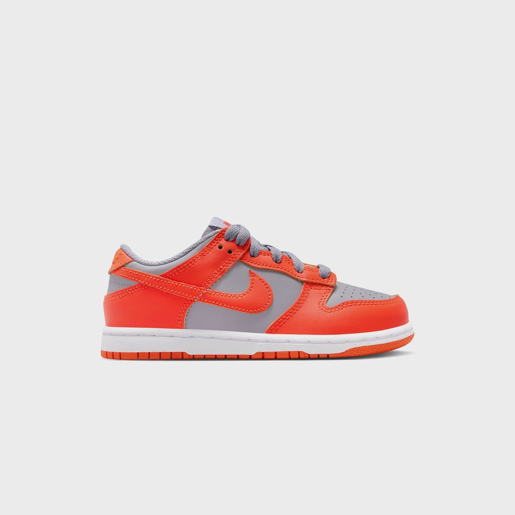 Nike GS Dunk Low - Cement Grey / Team Orange