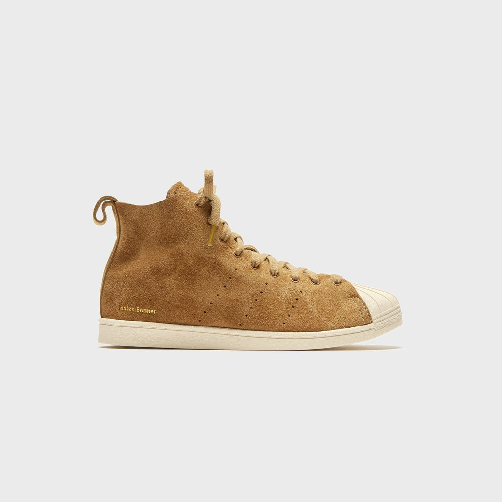 adidas x Wales Bonner Superstar High - Brown / White