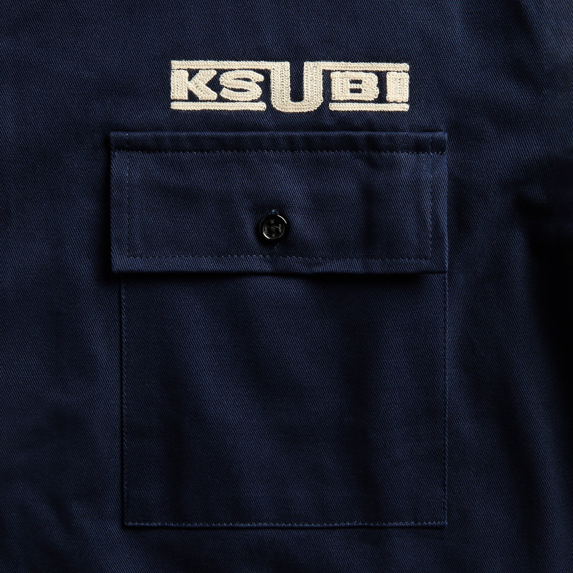 Ksubi Zoom Boiler Short Sleeve Shirt - Navy