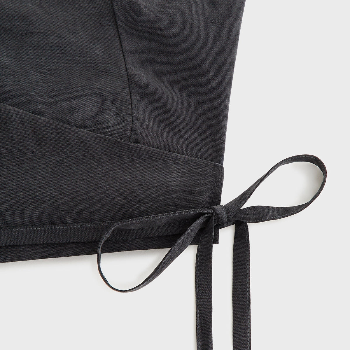 Kith Women Shir Wrap Vest - Black