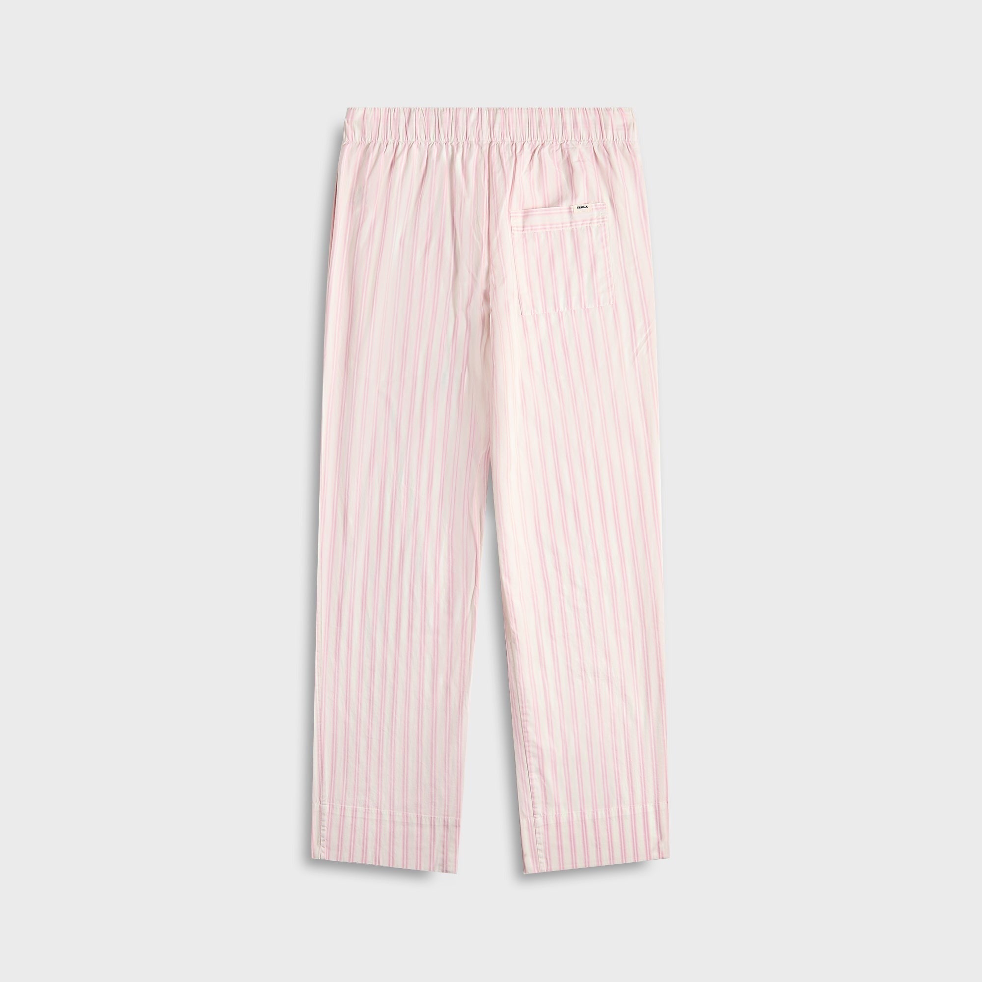 Tekla Cotton Poplin Pyjama Pants - Hatty Stripes