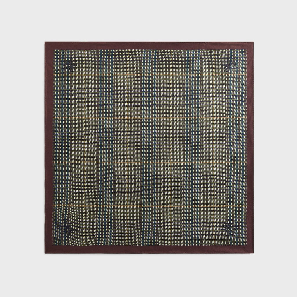 Kith Printed Silk Scarf - Kindling