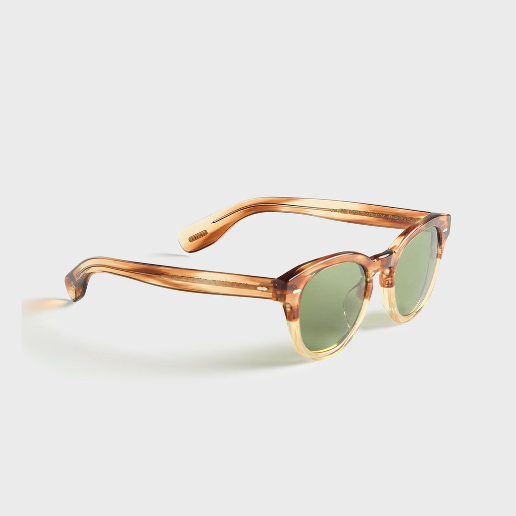 Oliver Peoples Cary Grant Sunglasses - Honey VSB / Green C