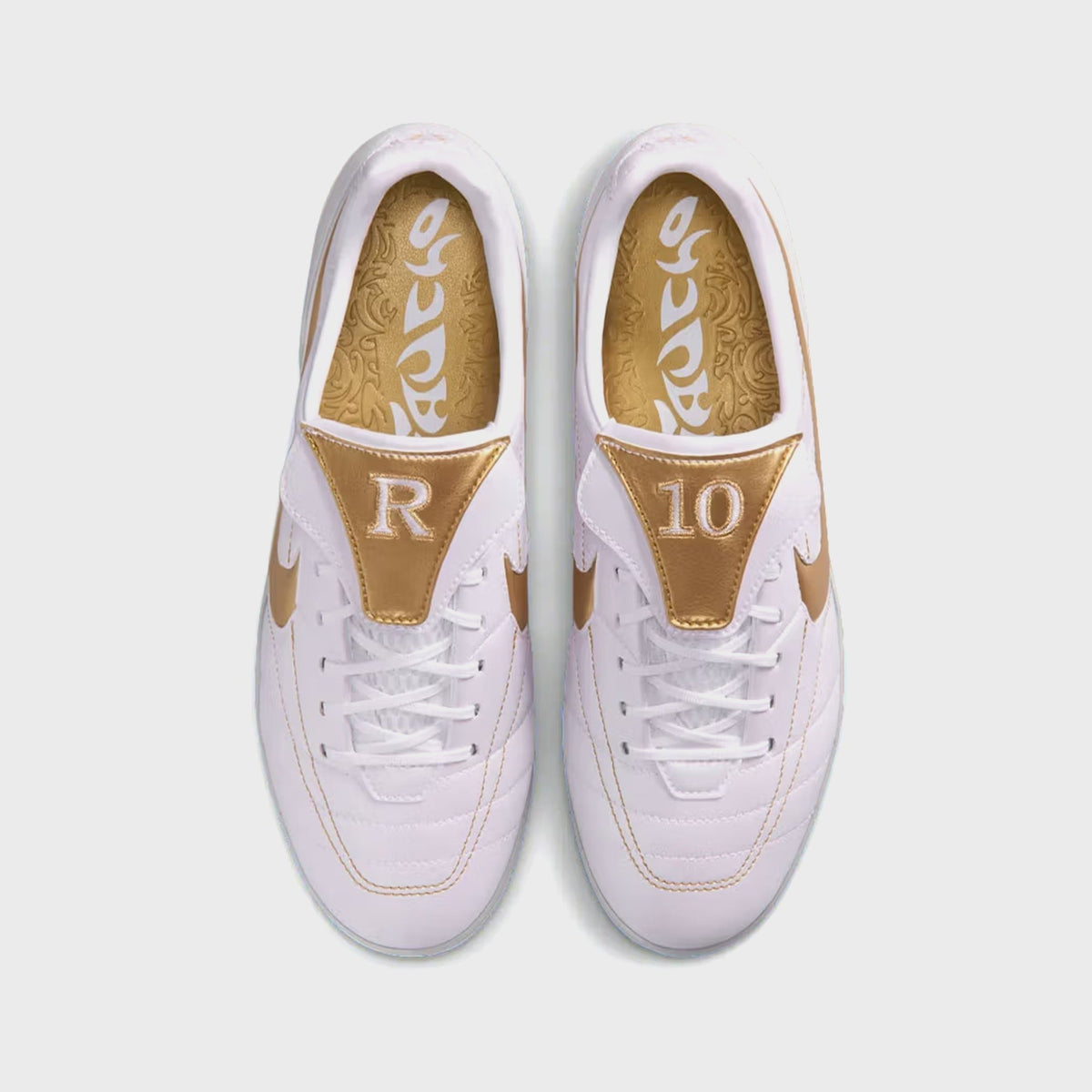 Nike Cryoshot Tiempo Legend R10 - White / Metallic Gold