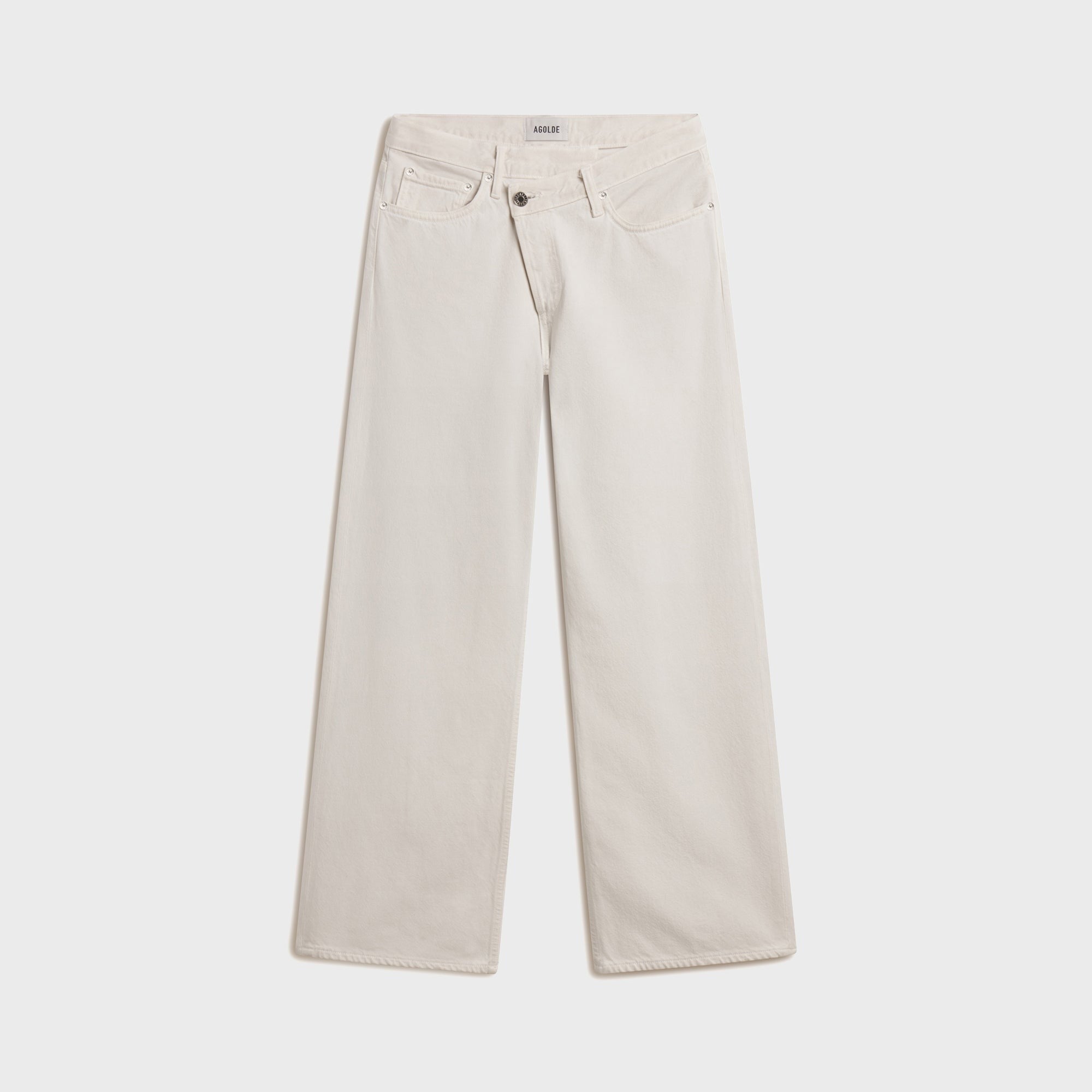 Agolde Arc Criss Cross Jean - Bone