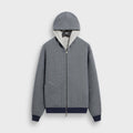 &Kin Reversible Double Face Williams V Hoodie - Nocturnal