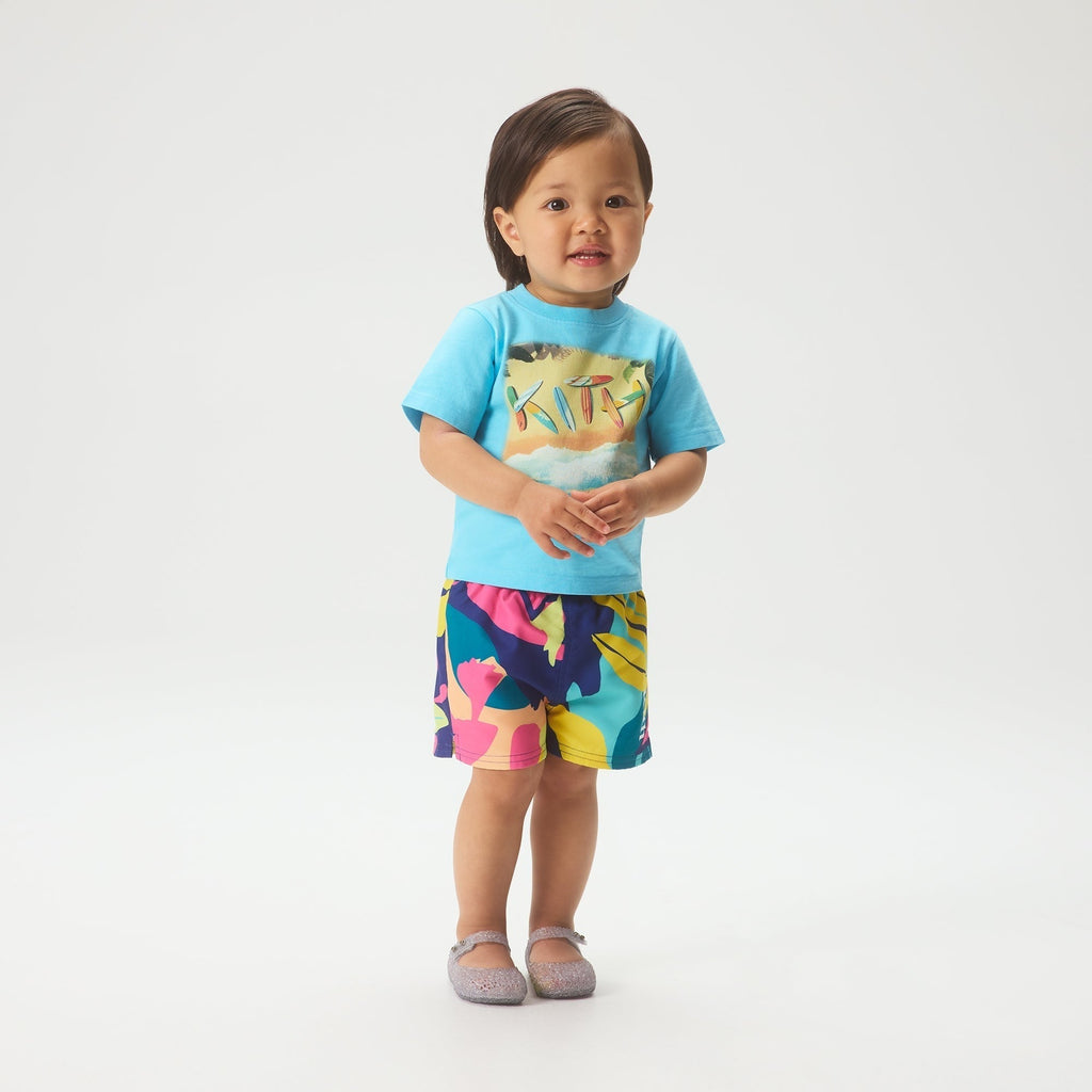 Kith Baby Surfboard Graphic Tee - Aragonite