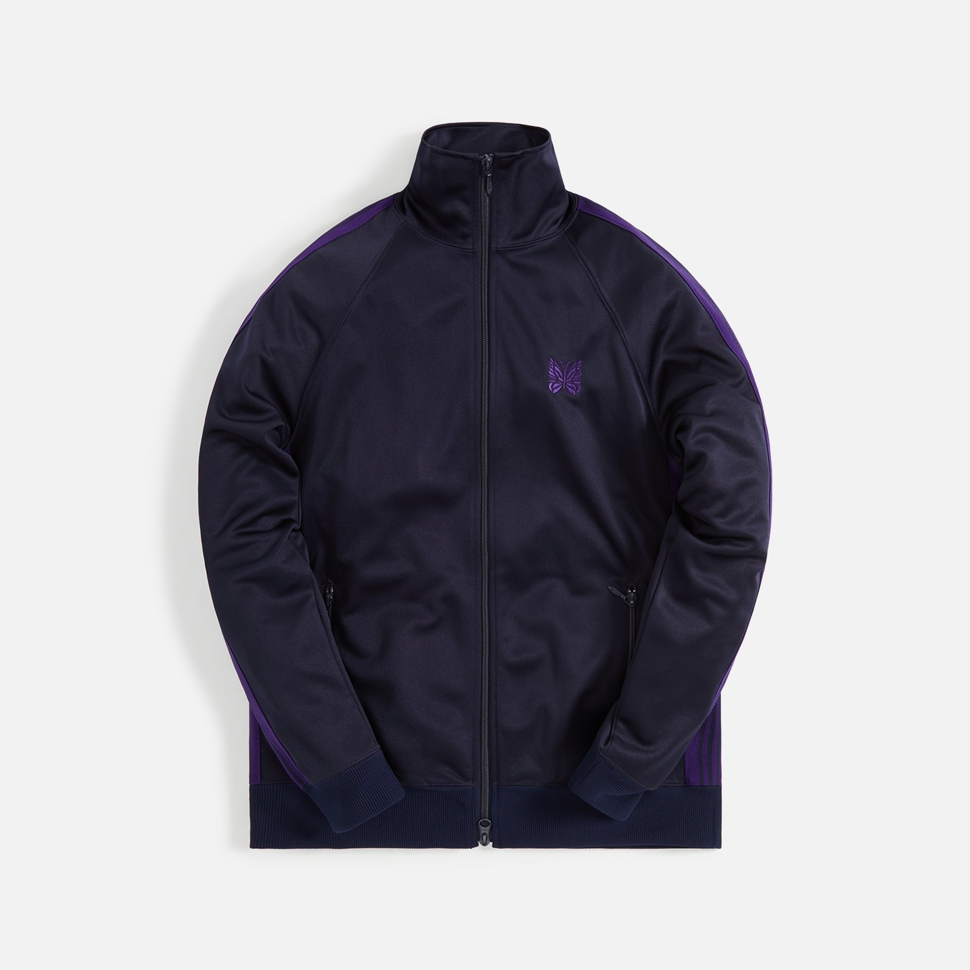 Needles Track Jacket Polyester Smooth - Navy