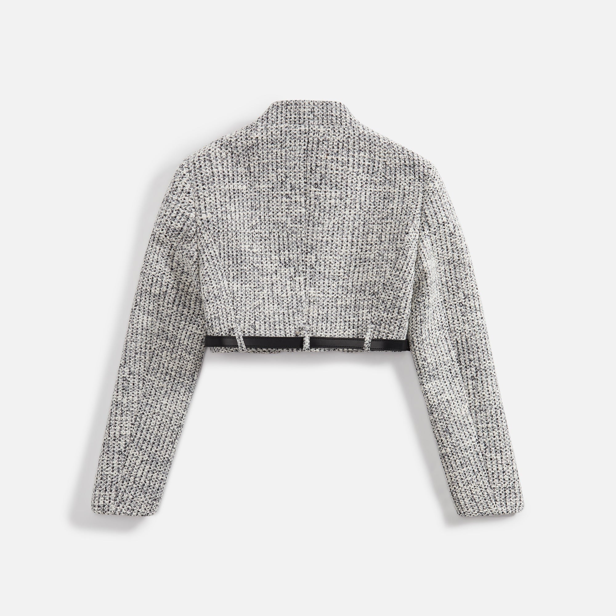 Coperni Cropped Trompe Loeil Jacket - Black