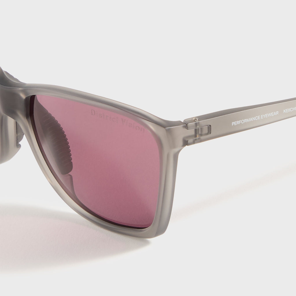 District Vision Keiichi Standard - Gray / D+ Black Rose