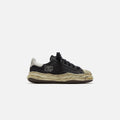 Mihara Yasuhiro Blakey Low Canvas - Black Distressed