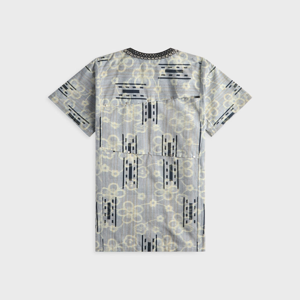 Kiko Kostadinov Hatha Panelled Shirt - Lagoon