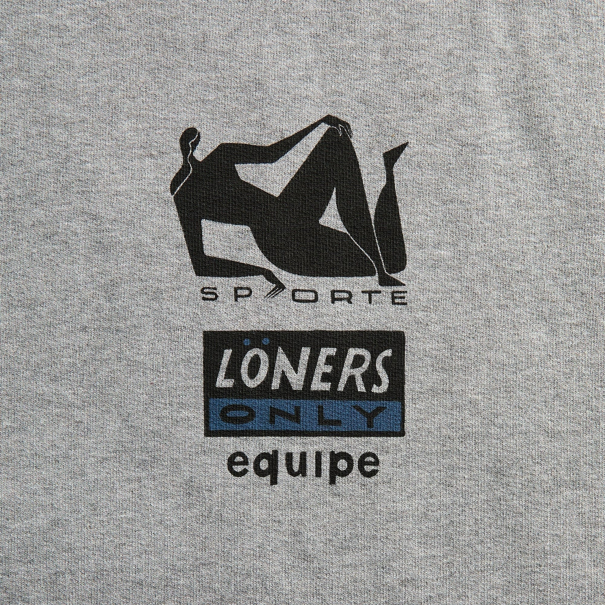 by Parra Sporte Hooded Sweatshirt - Heather Grey
