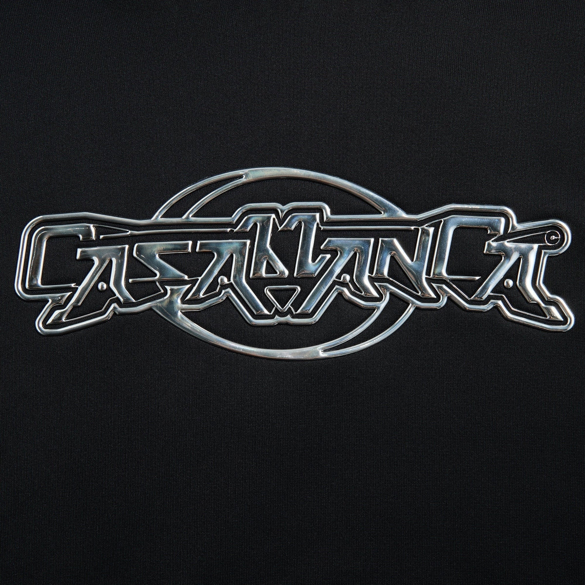 Casablanca Oversized Paneled Hoodie - Black