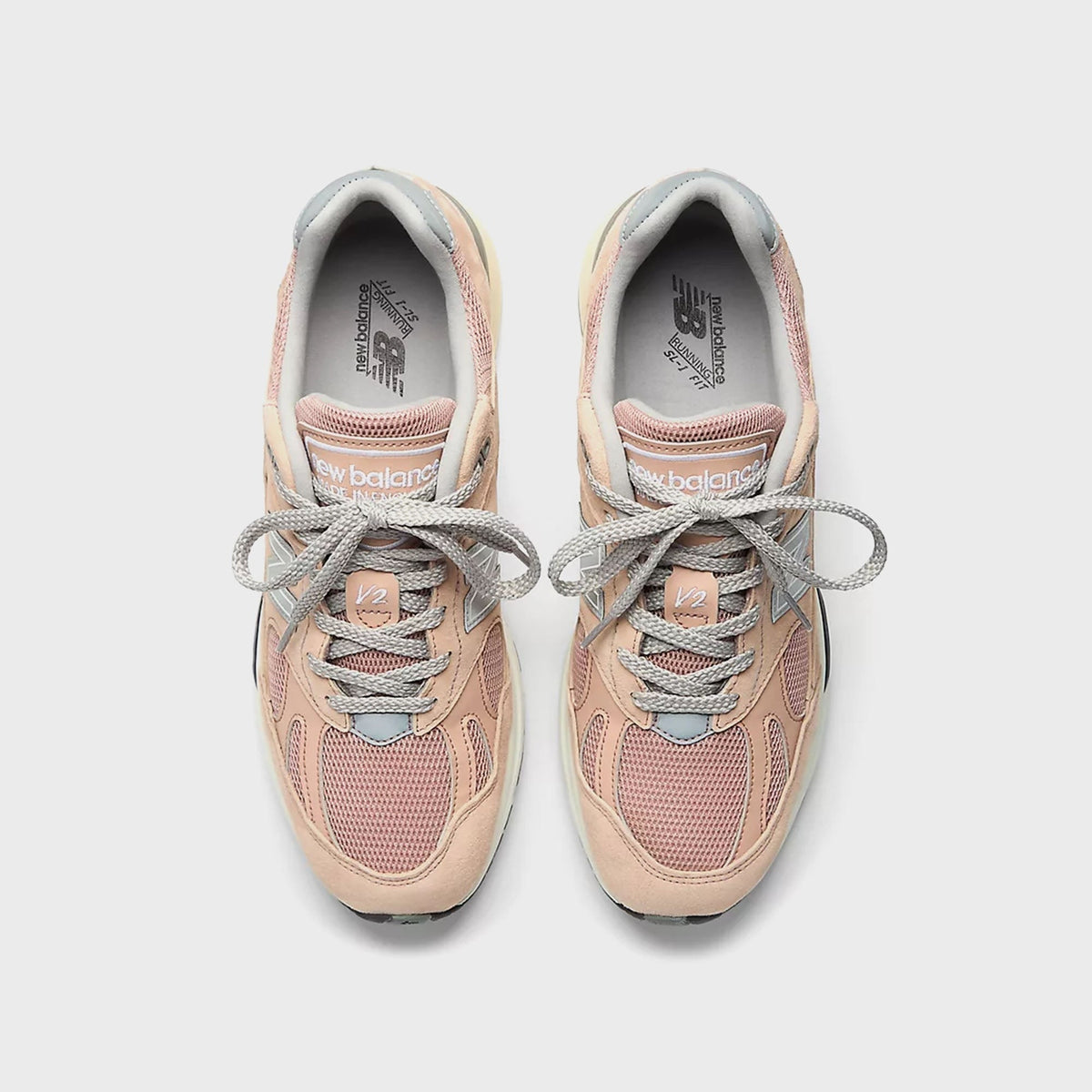 New Balance Made in UK 991v2 - Mahogany Rose / Silver