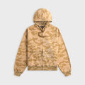 Daily Paper AOP Boxy Zip Up Hoodie - Camo