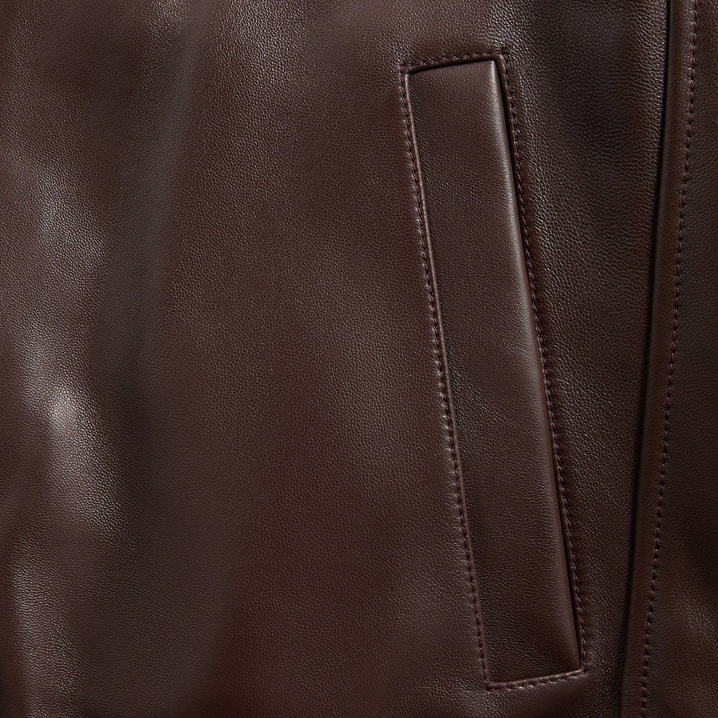 Loewe Bomber Jacket - Chocolate Brown