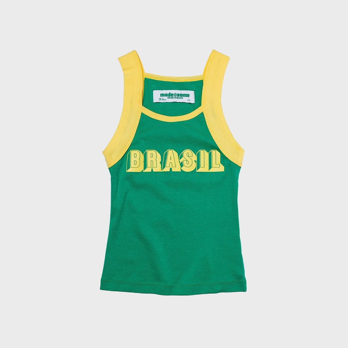 Made Some Brasil Tank Top - Green