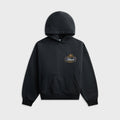 Rhude Crest Hoodie - Vintage Black / Blue / Red