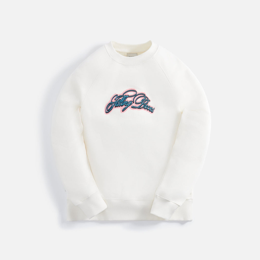Filling Pieces Glow Antique Crewneck - White