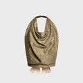 Tae Park Embellished Napkin Top - Stone Grey