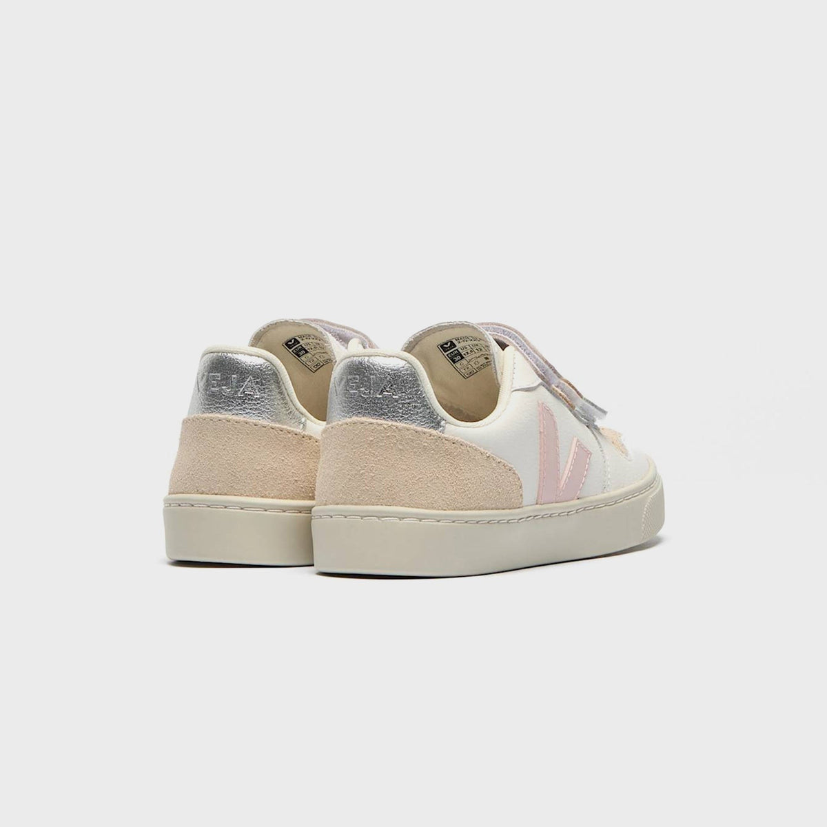 Veja Junior V-10 - White / Petale