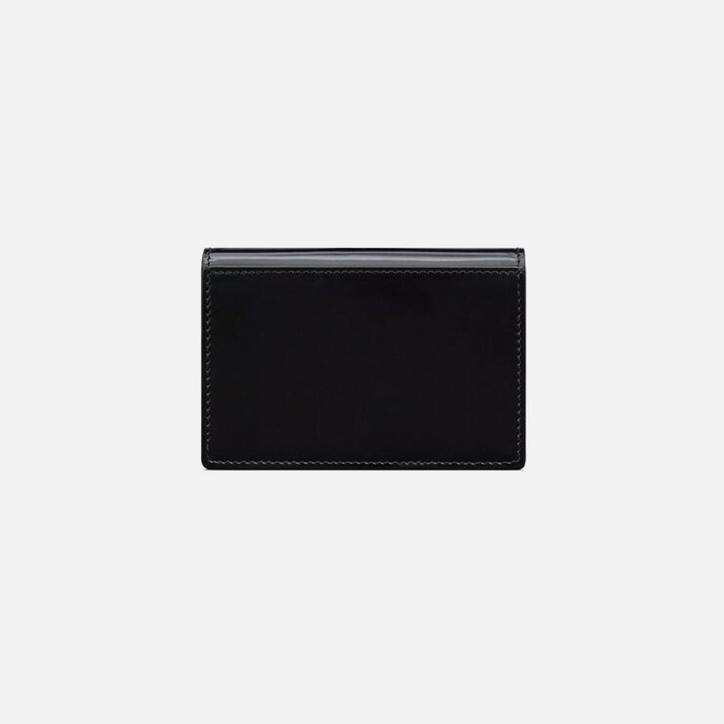 Saint Laurent Flap Card Case Branded - Nero