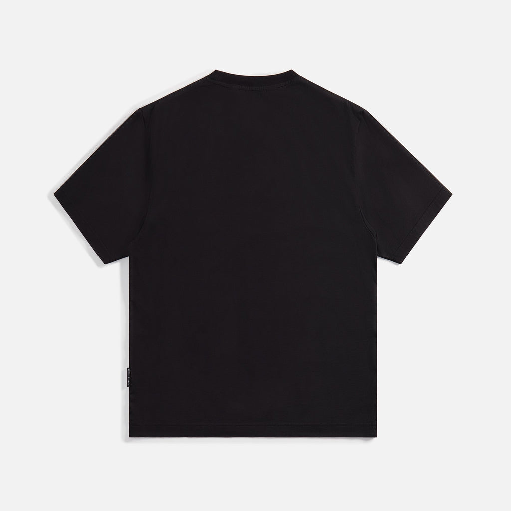 Palm Angels Monogram Regular Tee - Black / Off White