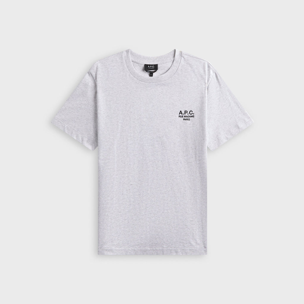 A.P.C. Standard Rue Madame Tee - Light Heather Gray