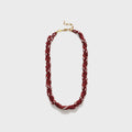 Anni Lu Rodeo Necklace - Deep Burgundy