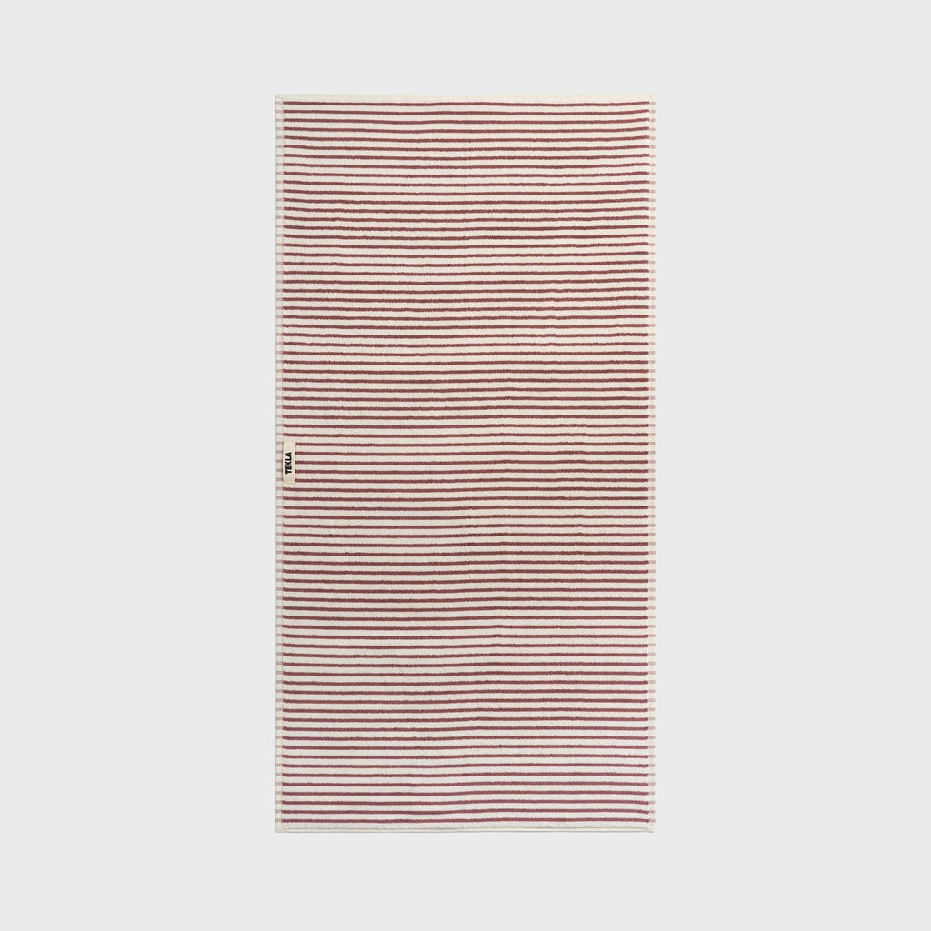 Tekla Bath Towel - Ripple Stripes
