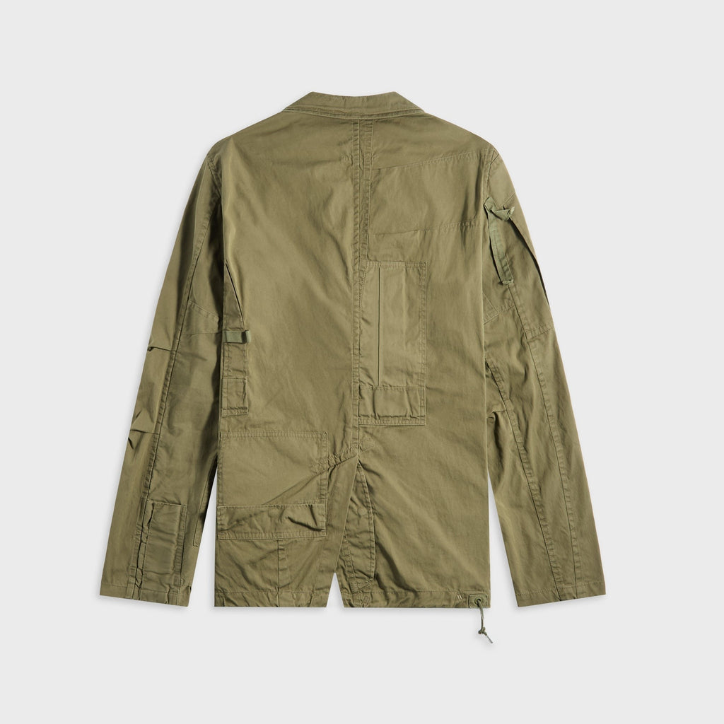 Junya Watanabe MAN x Needles Cotton Nylon Oxford Jacket - Green