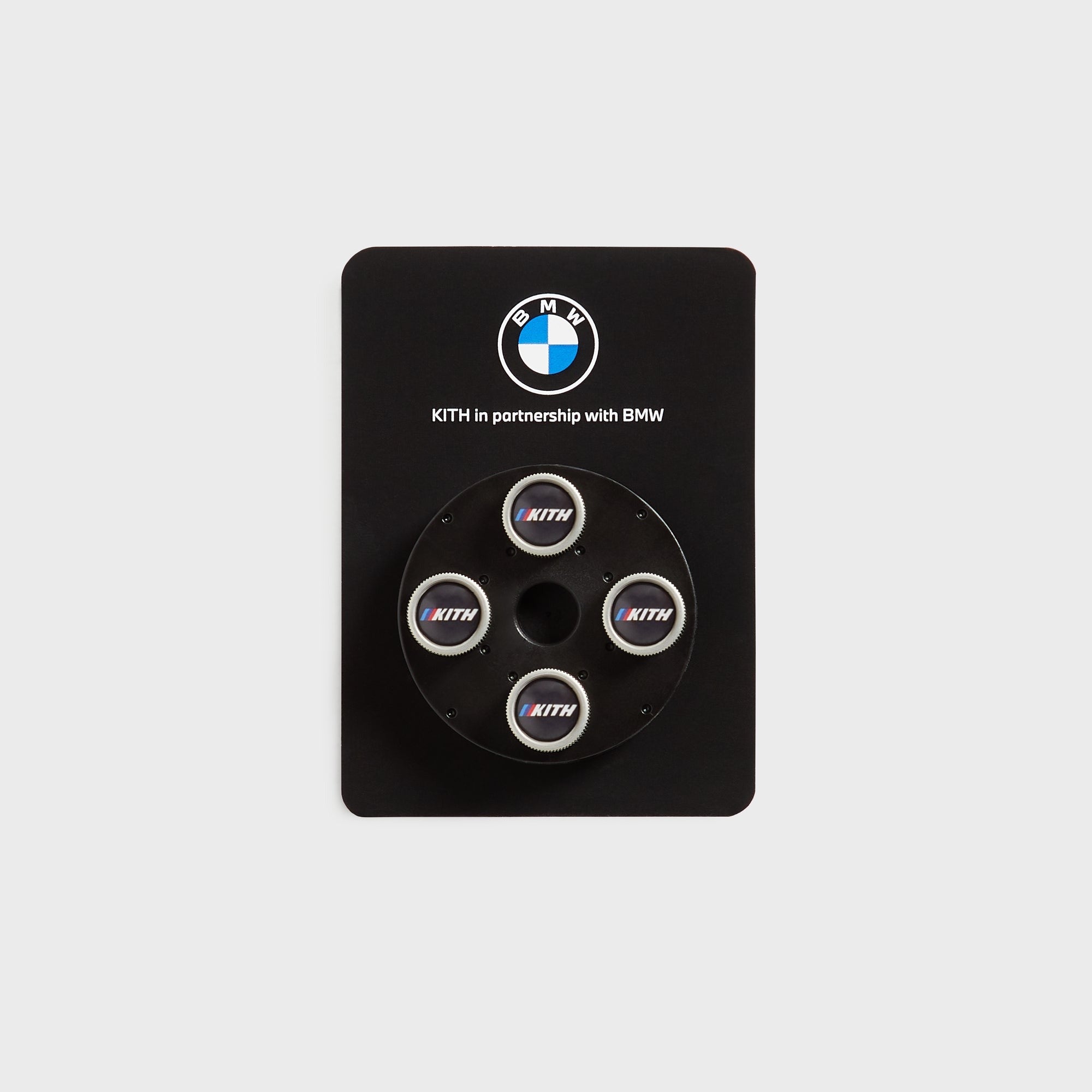 Kith for BMW Pack of 4 Tire Caps - Black