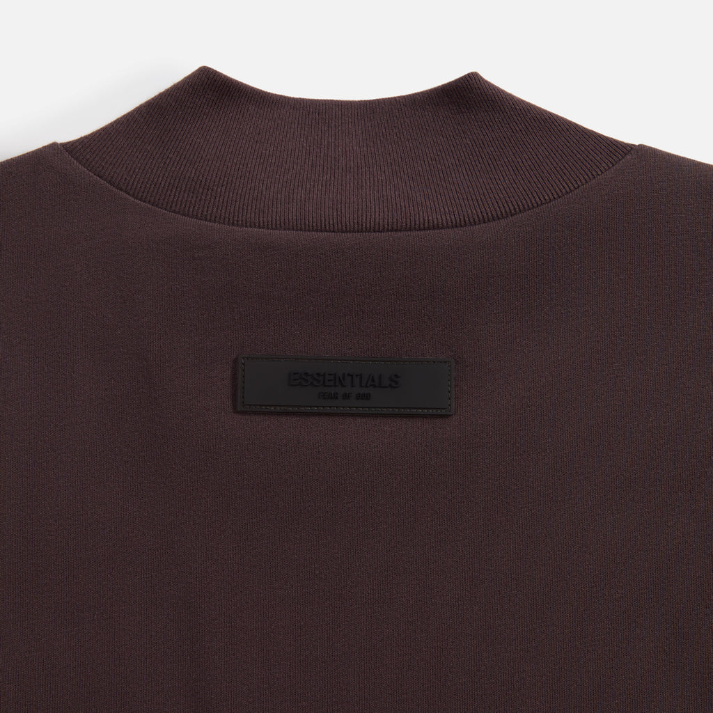 Essentials Long Sleeve Tee - Plum