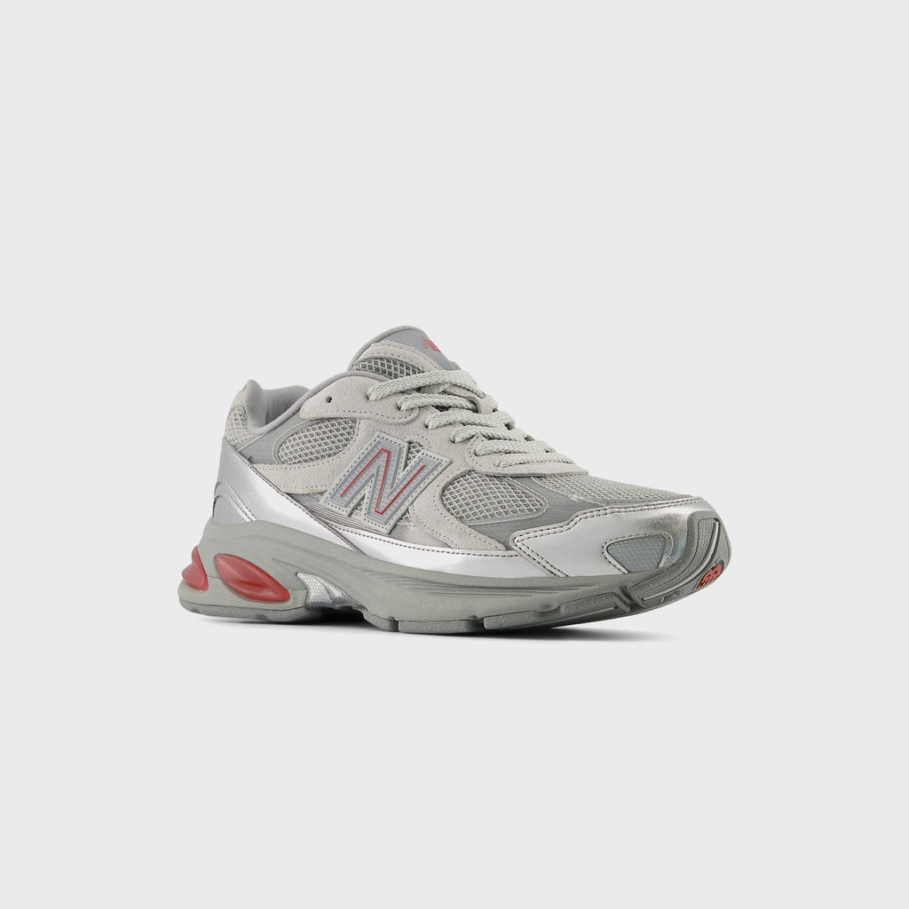 New Balance ABZORB 2010 - Silver Metallic / Team Red / Concrete