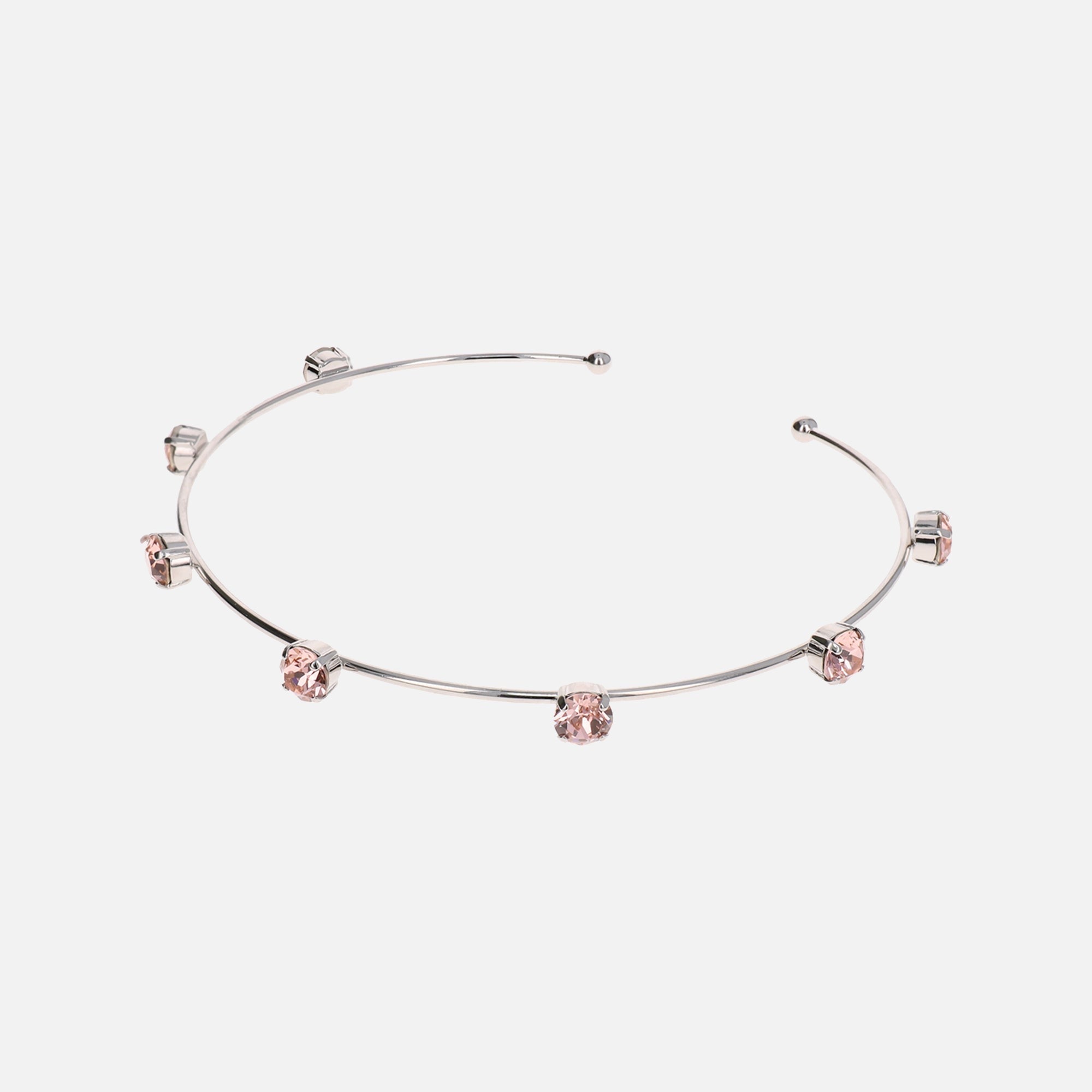 Justine Clenquet Rae Choker - Pink